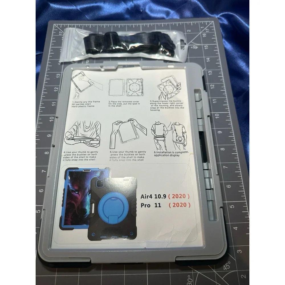 Protective Case for iPad Air4 10.9/Pro 11 Shockproof Rugged W/Shoulder Strap NWT